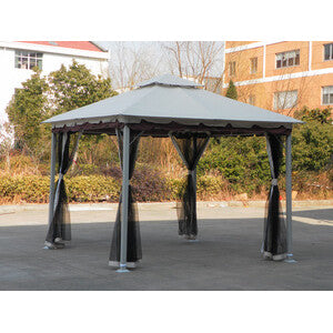 Gazebo in acciaio 3x3